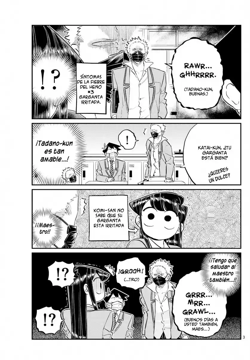 Komi-san wa Komyushou Desu Capitulo 138 página 4