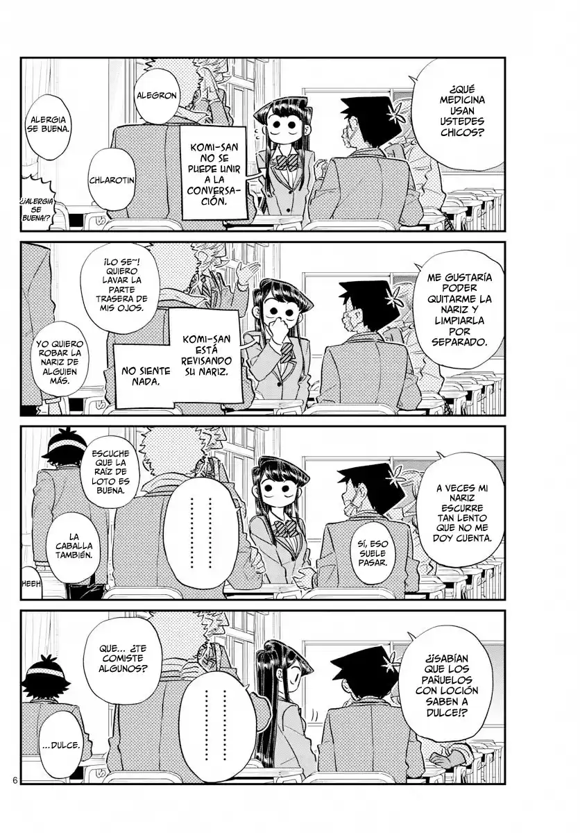 Komi-san wa Komyushou Desu Capitulo 138 página 7