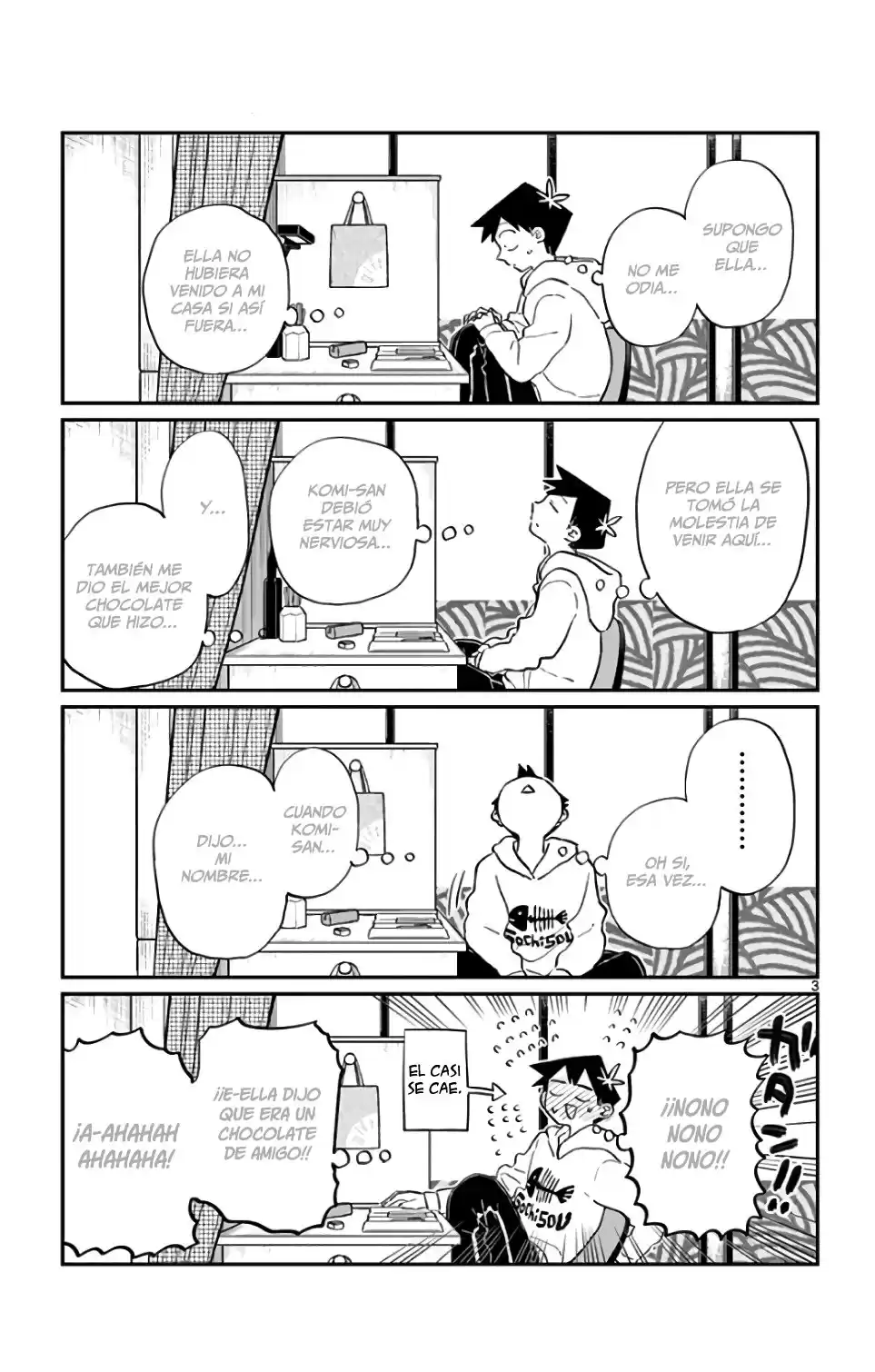 Komi-san wa Komyushou Desu Capitulo 126 página 3