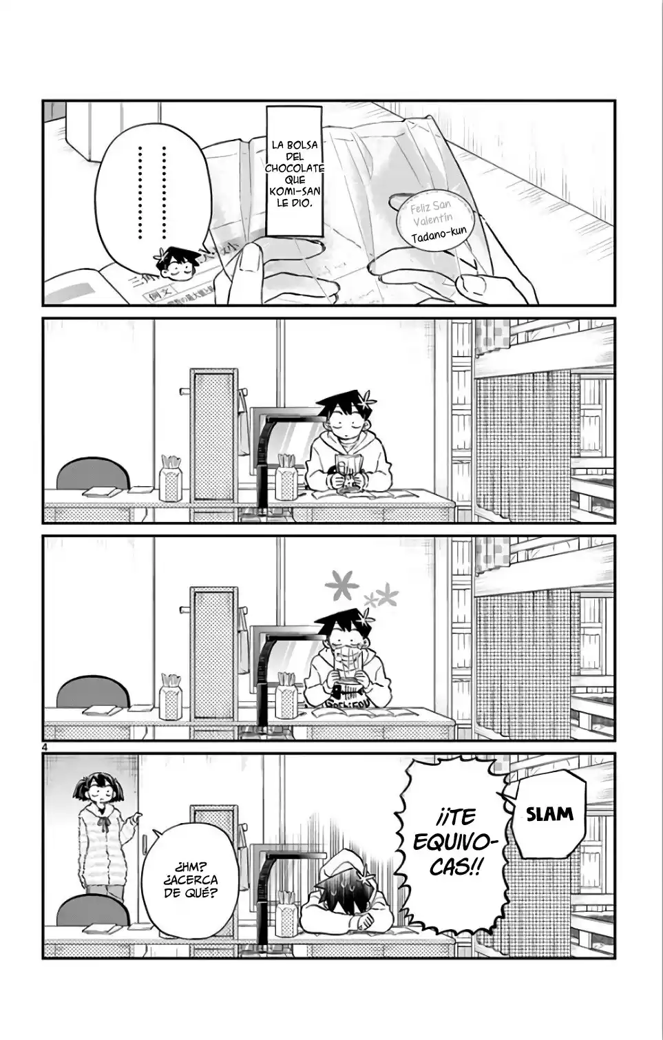 Komi-san wa Komyushou Desu Capitulo 126 página 4