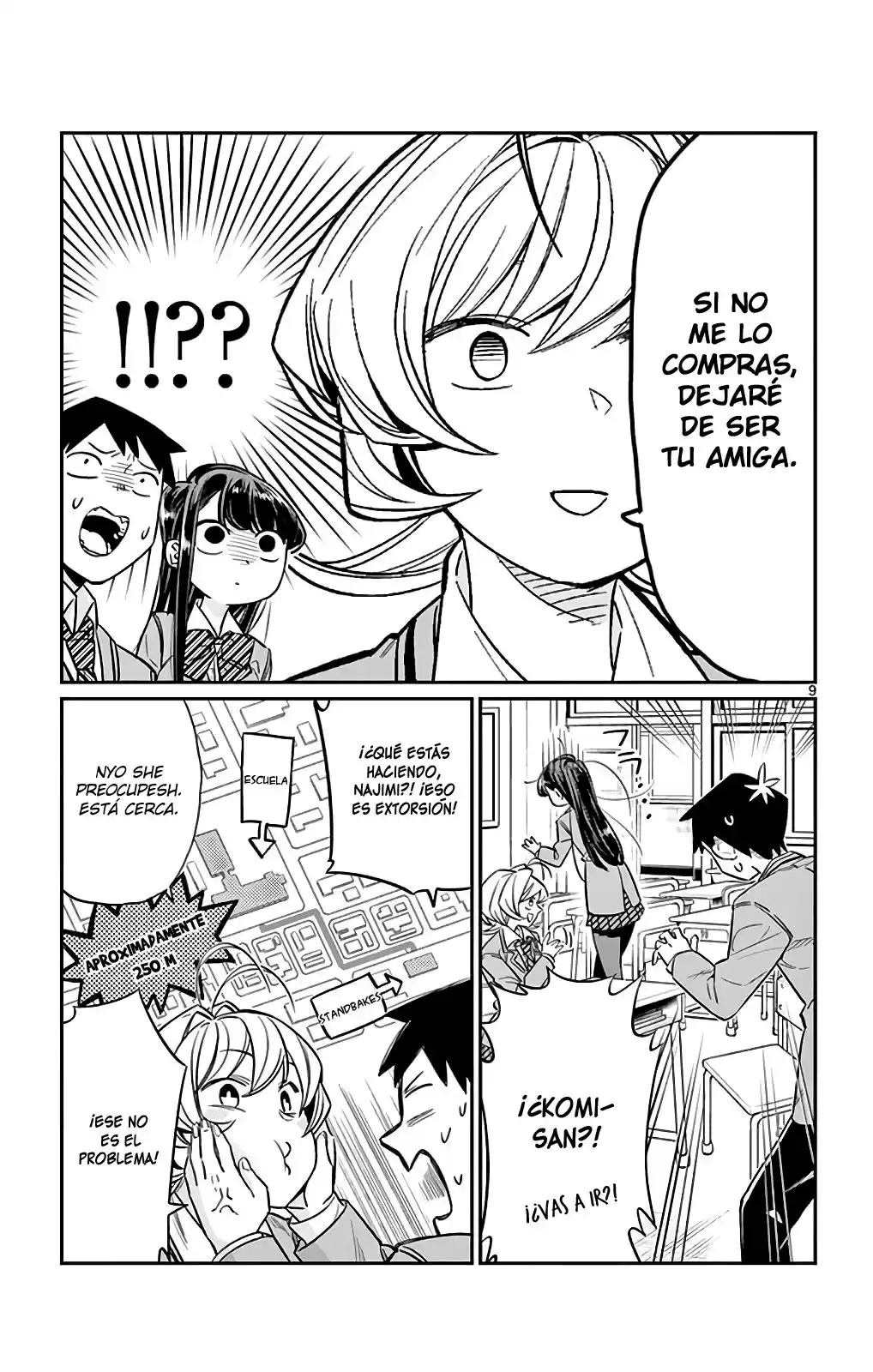 Komi-san wa Komyushou Desu Capitulo 3 página 10