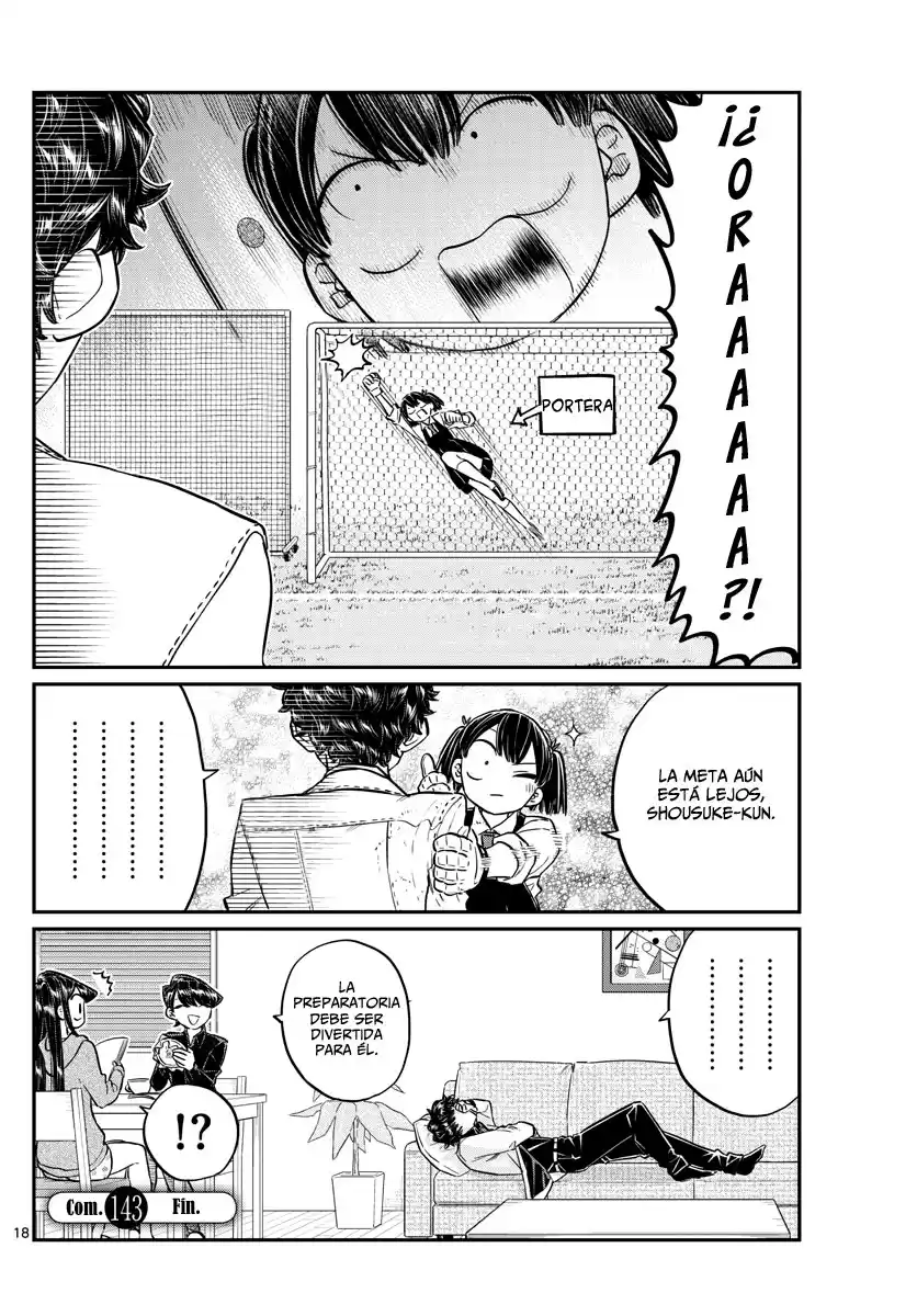 Komi-san wa Komyushou Desu Capitulo 143 página 18