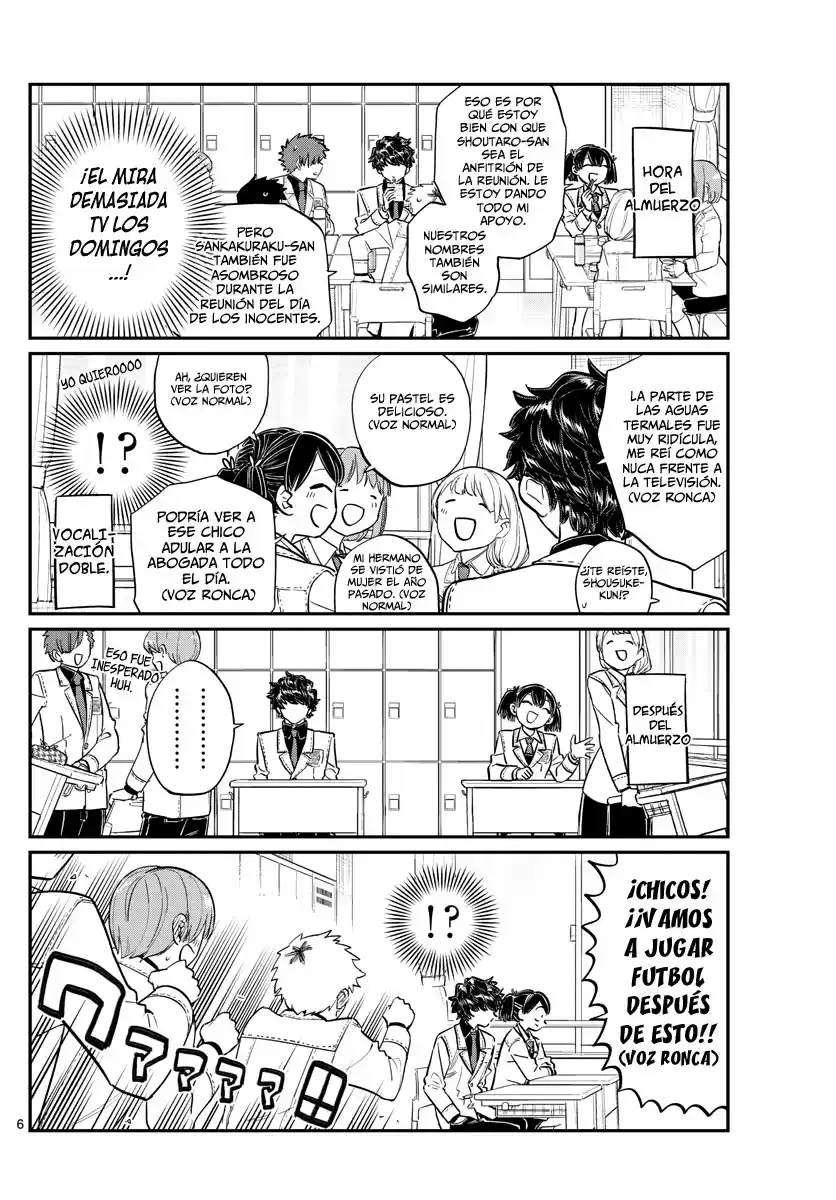 Komi-san wa Komyushou Desu Capitulo 143 página 7