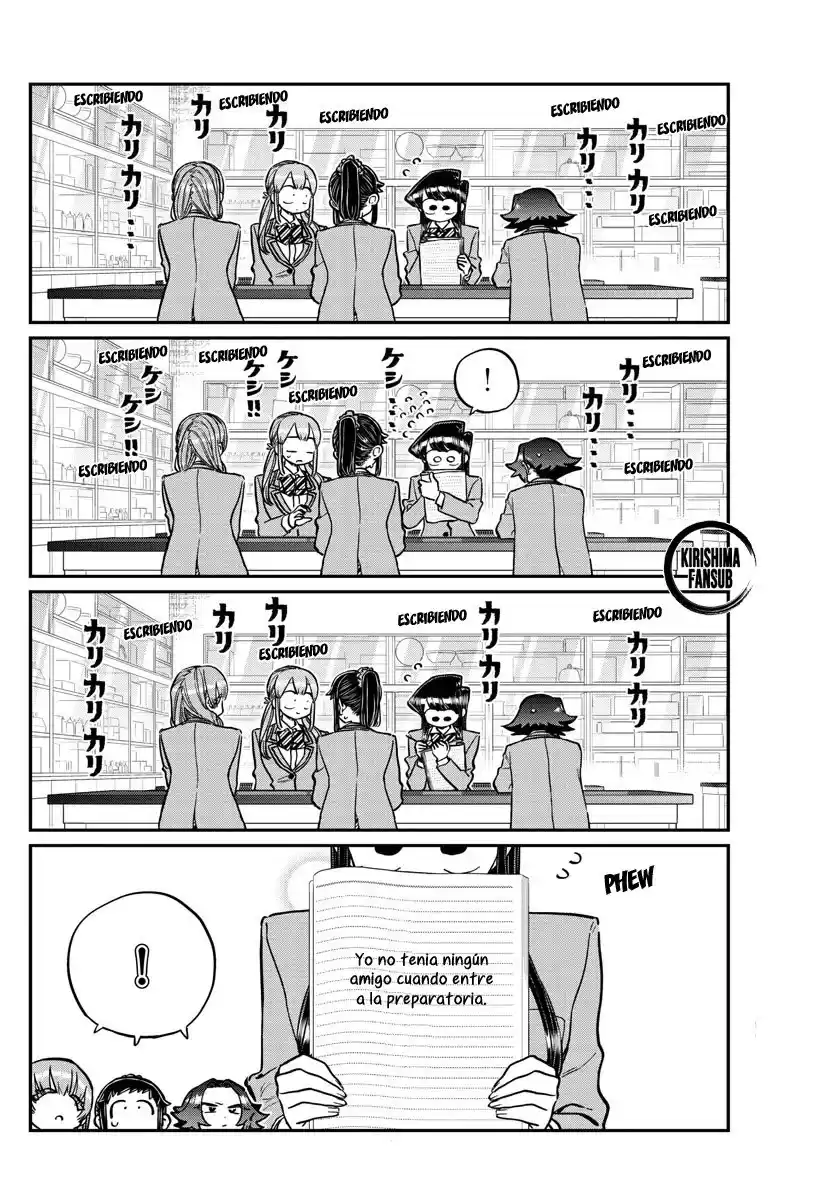 Komi-san wa Komyushou Desu Capitulo 252 página 11