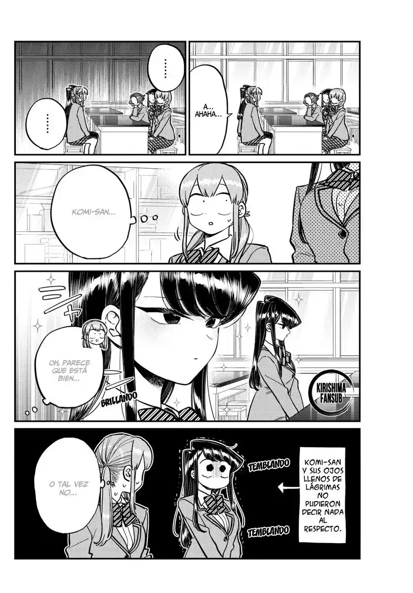 Komi-san wa Komyushou Desu Capitulo 252 página 3