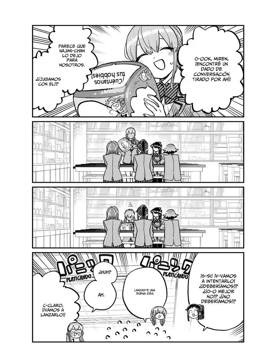 Komi-san wa Komyushou Desu Capitulo 252 página 4