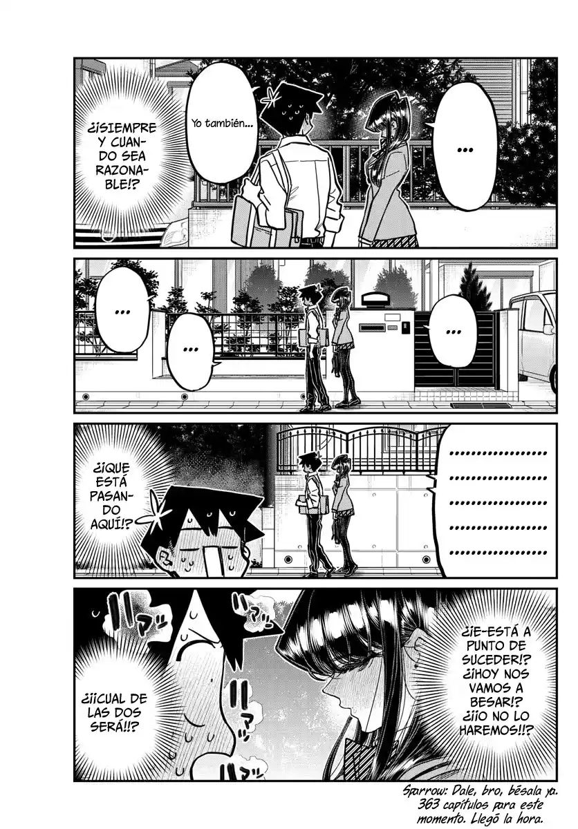 Komi-san wa Komyushou Desu Capitulo 363 página 5