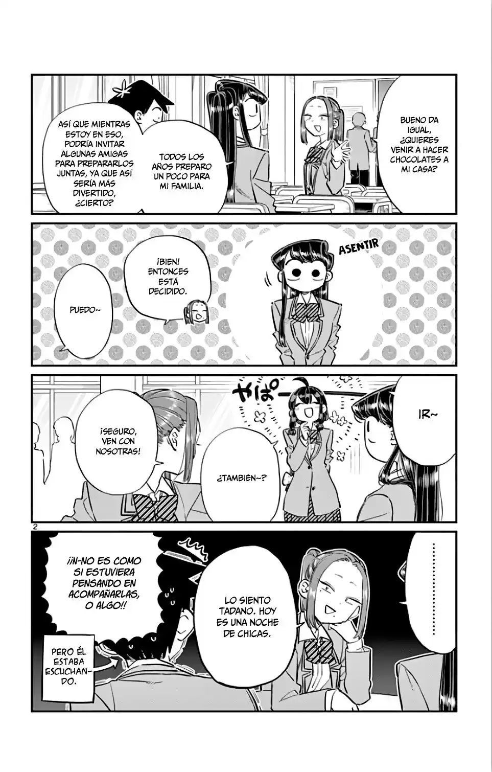 Komi-san wa Komyushou Desu Capitulo 116 página 3