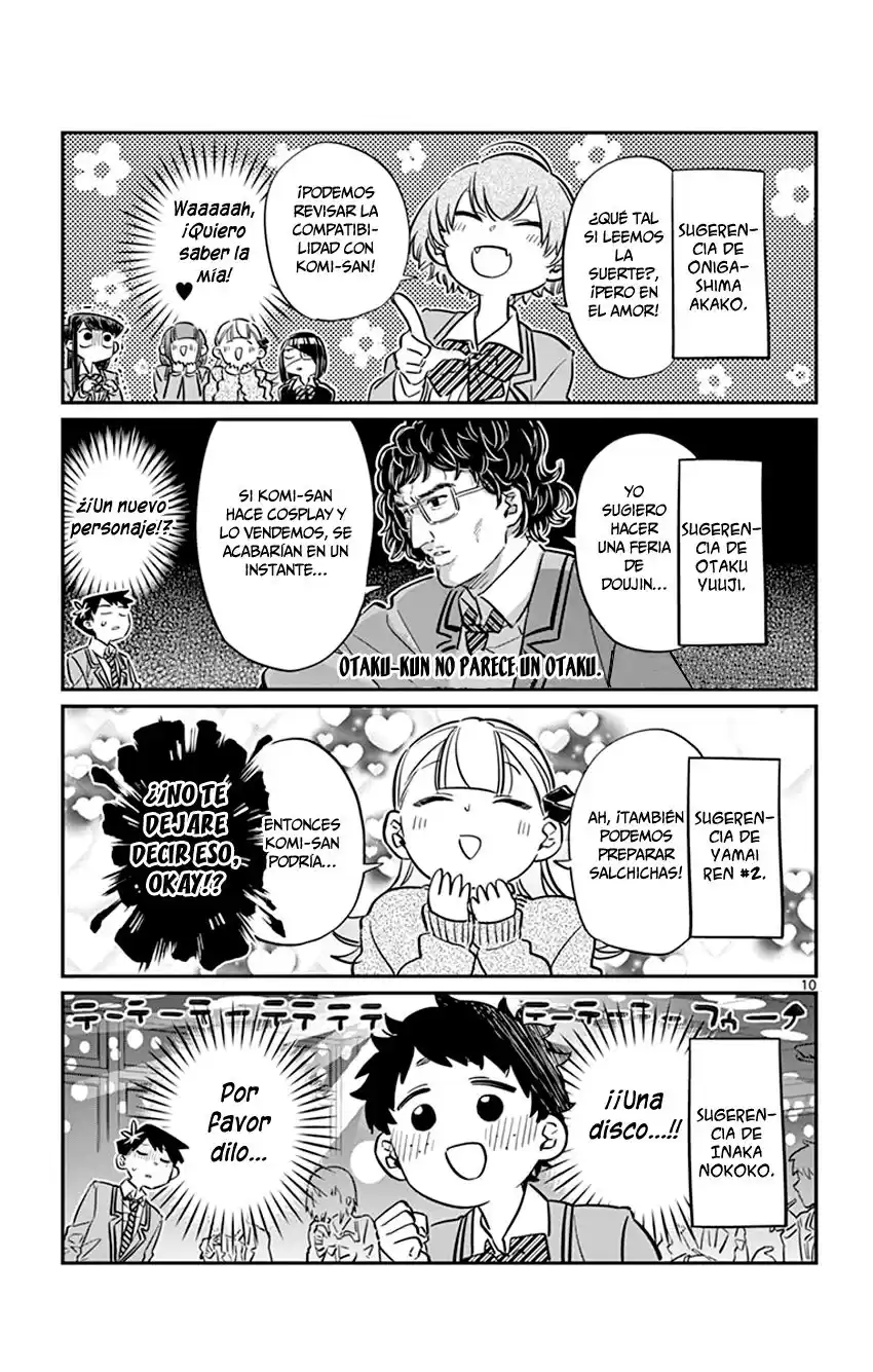 Komi-san wa Komyushou Desu Capitulo 62 página 11