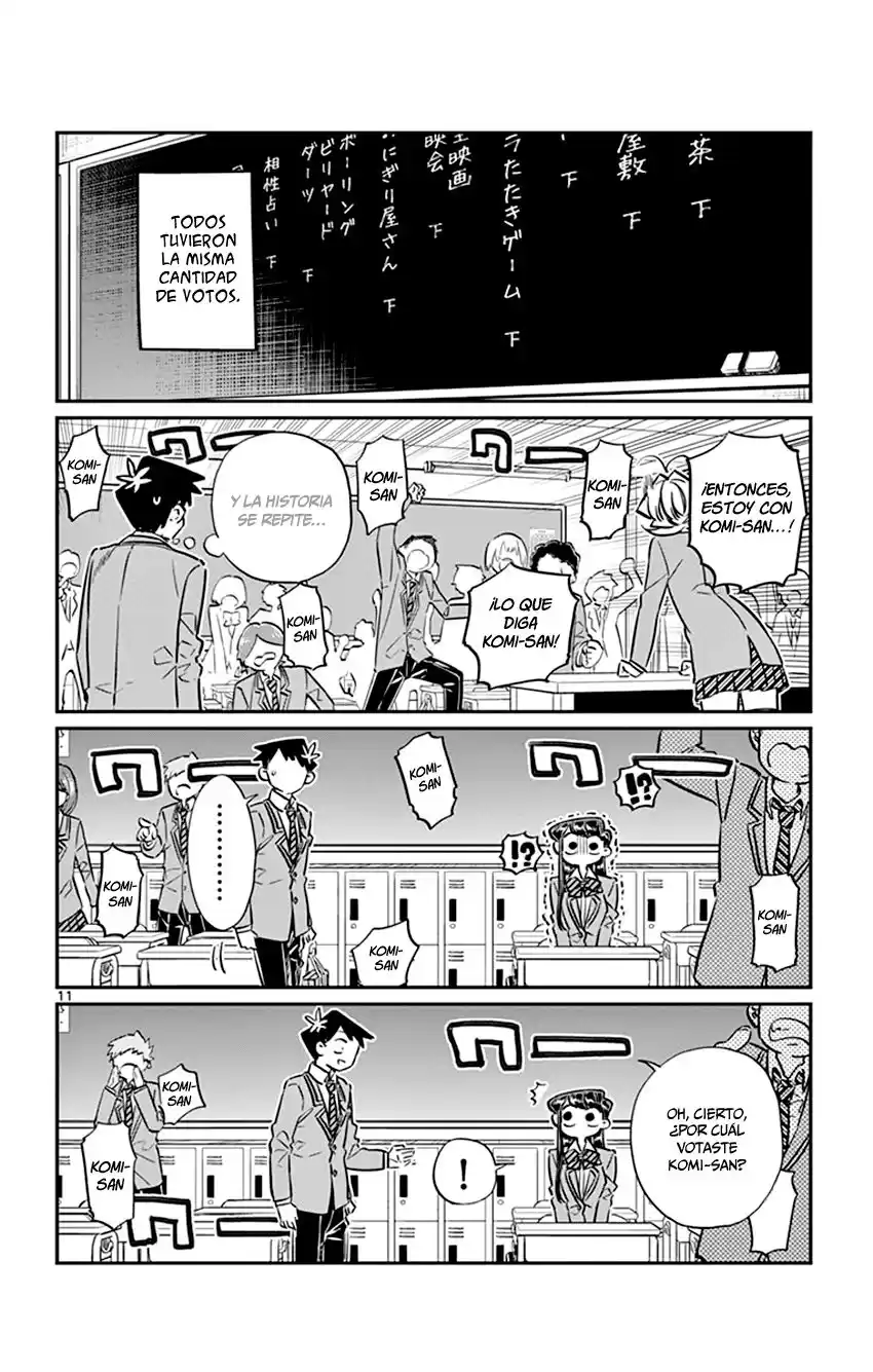 Komi-san wa Komyushou Desu Capitulo 62 página 12