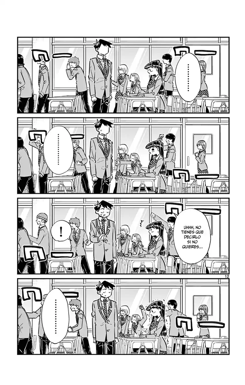 Komi-san wa Komyushou Desu Capitulo 62 página 13