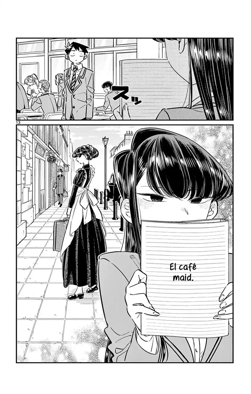 Komi-san wa Komyushou Desu Capitulo 62 página 14