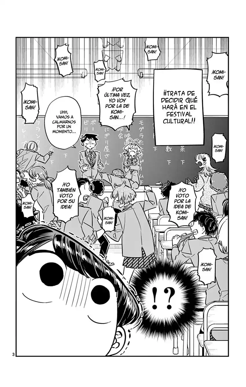 Komi-san wa Komyushou Desu Capitulo 62 página 4