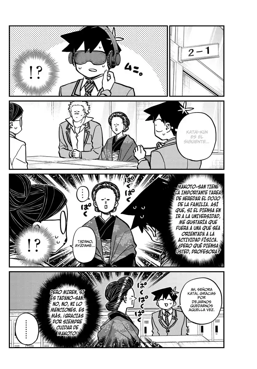 Komi-san wa Komyushou Desu Capitulo 256 página 11