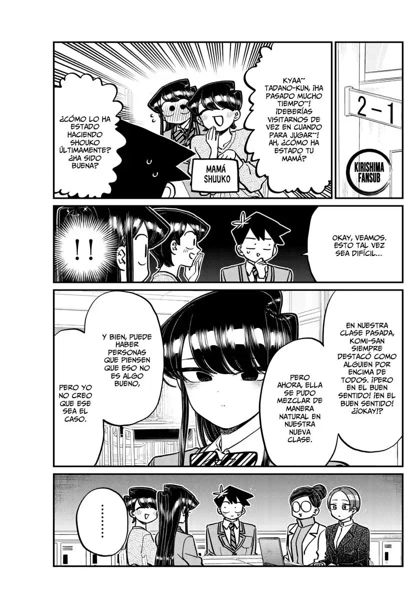 Komi-san wa Komyushou Desu Capitulo 256 página 14