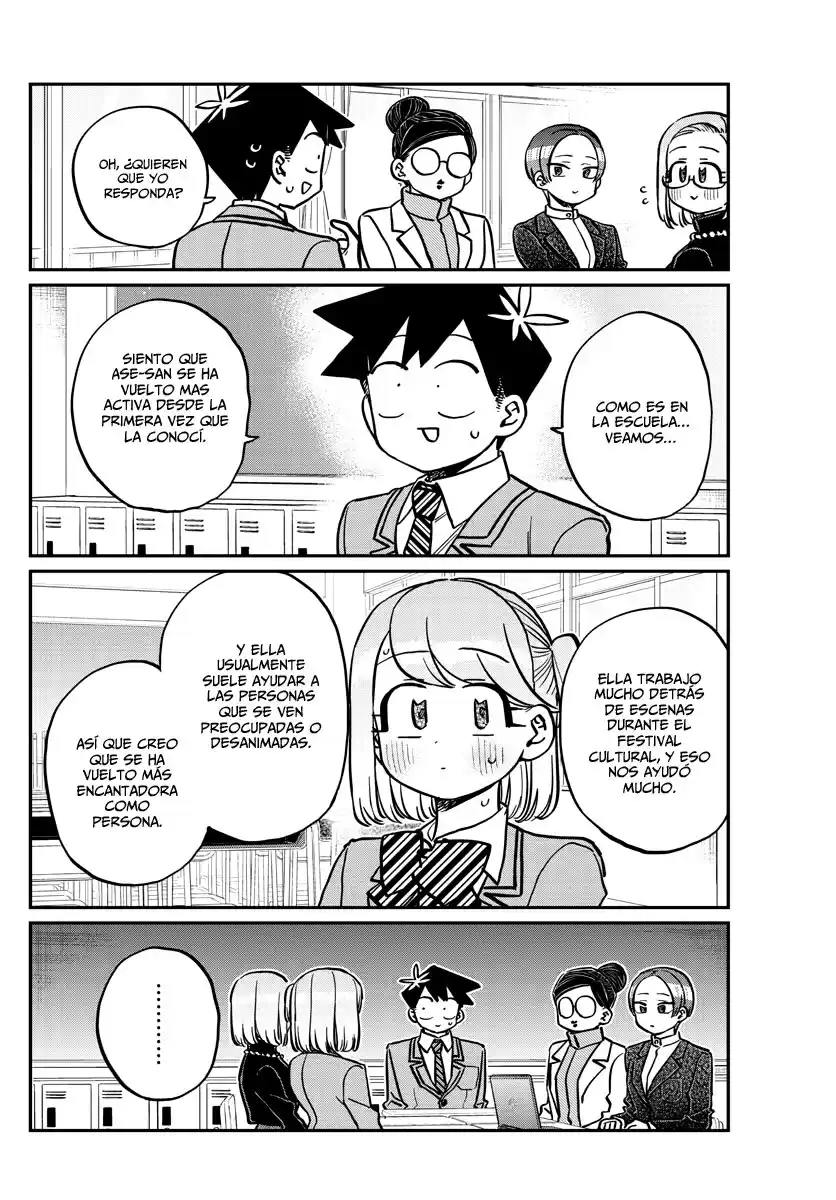 Komi-san wa Komyushou Desu Capitulo 256 página 7