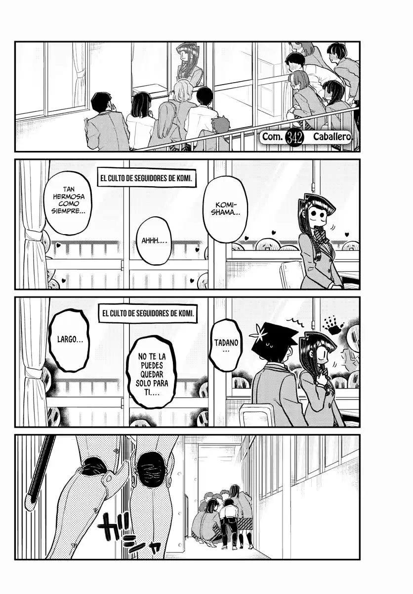 Komi-san wa Komyushou Desu Capitulo 342 página 2