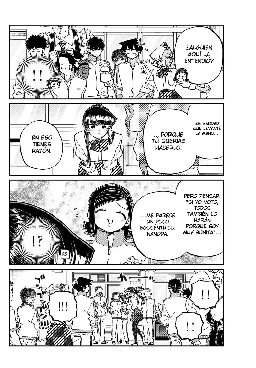 Komi-san wa Komyushou Desu Capitulo 449 página 14