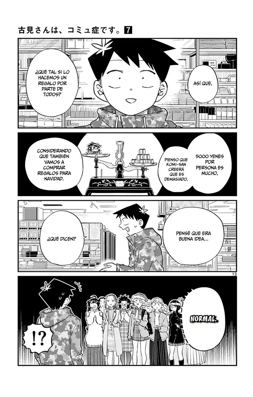 Komi-san wa Komyushou Desu Capitulo 88: Otra selección de regalos página 14