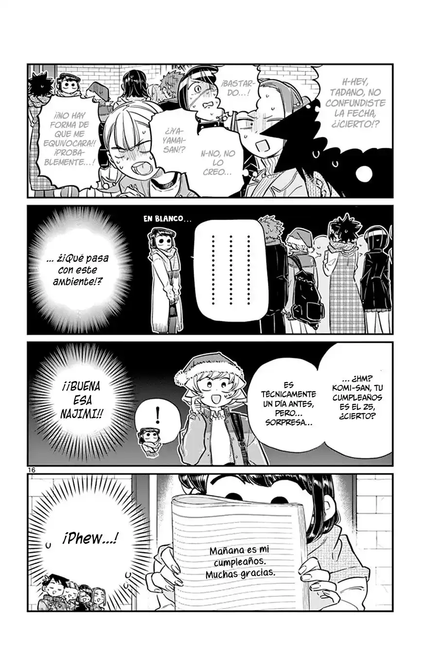 Komi-san wa Komyushou Desu Capitulo 88: Otra selección de regalos página 17