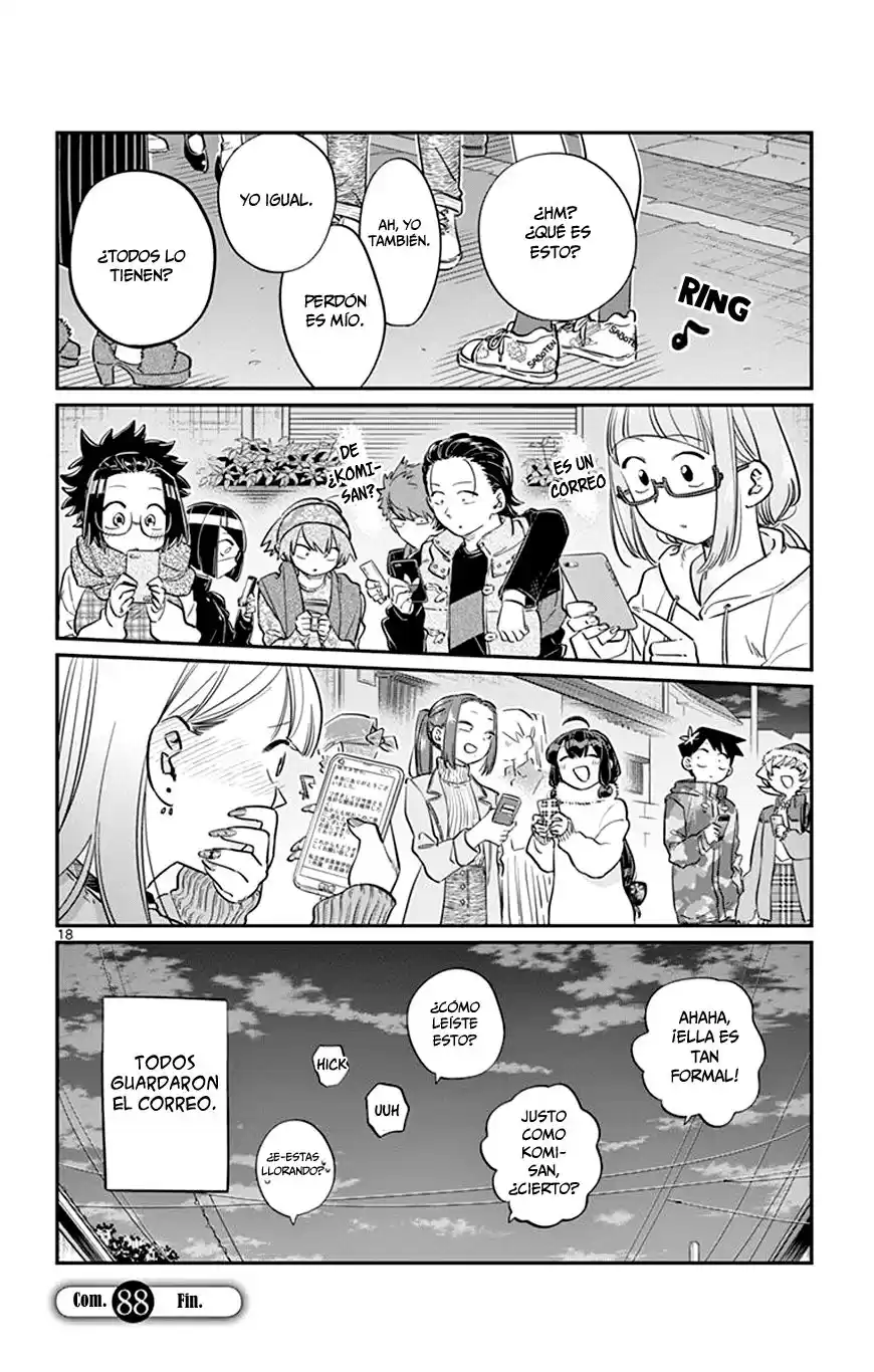 Komi-san wa Komyushou Desu Capitulo 88: Otra selección de regalos página 19