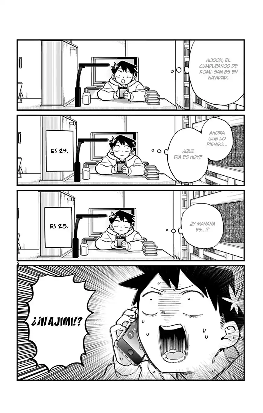 Komi-san wa Komyushou Desu Capitulo 88: Otra selección de regalos página 3