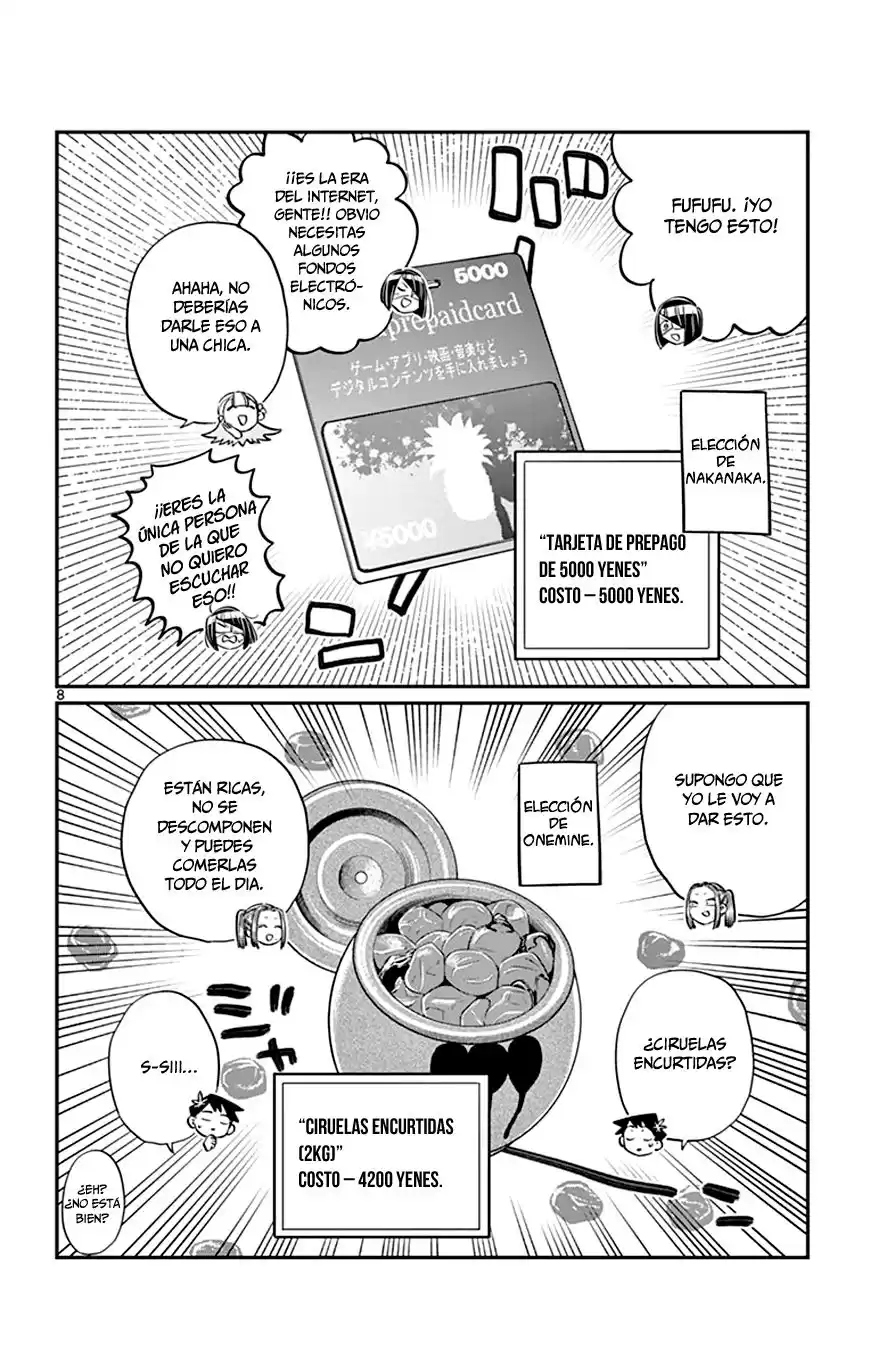 Komi-san wa Komyushou Desu Capitulo 88: Otra selección de regalos página 9