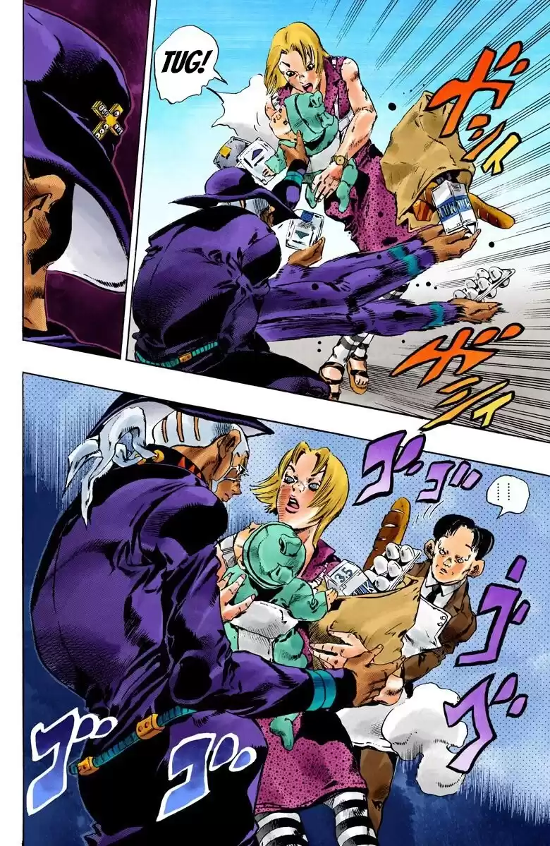 JoJo's Bizarre Adventure Parte 6: Stone Ocean Full Color Capitulo 102: Escape... página 4