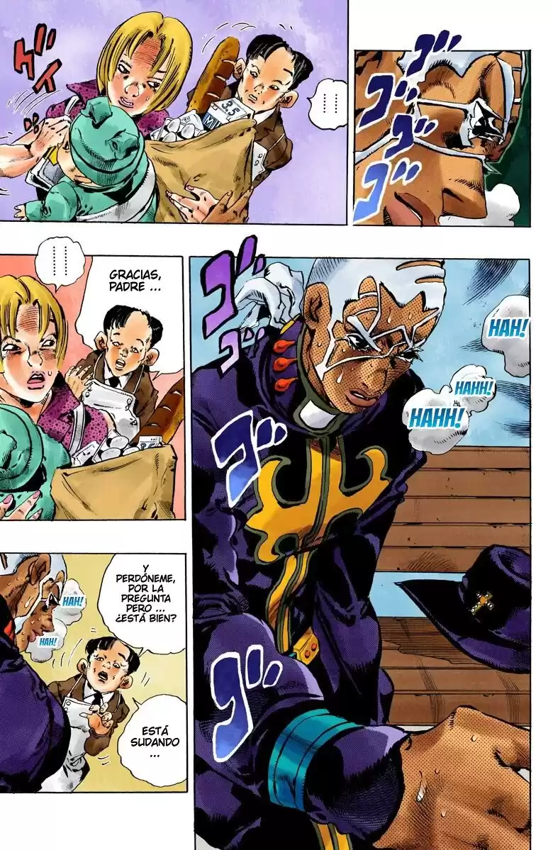 JoJo's Bizarre Adventure Parte 6: Stone Ocean Full Color Capitulo 102: Escape... página 5