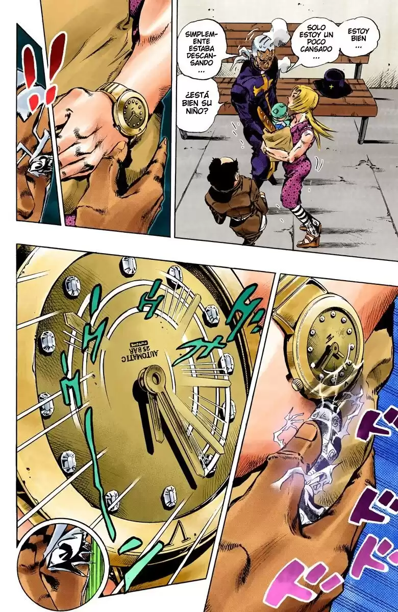 JoJo's Bizarre Adventure Parte 6: Stone Ocean Full Color Capitulo 102: Escape... página 6