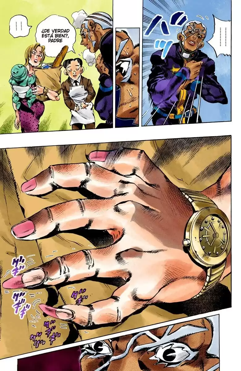 JoJo's Bizarre Adventure Parte 6: Stone Ocean Full Color Capitulo 102: Escape... página 7