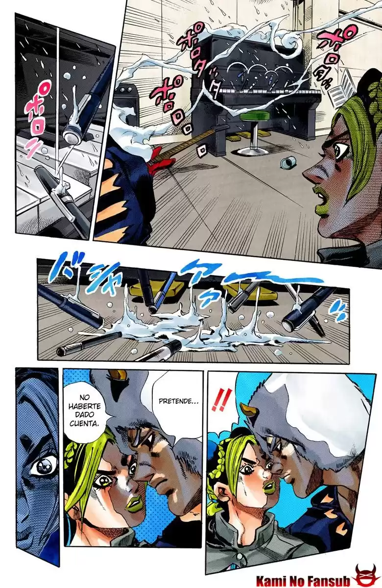 JoJo's Bizarre Adventure Parte 6: Stone Ocean Full Color Capitulo 40: Operación: Savage Garden parte 1 página 19