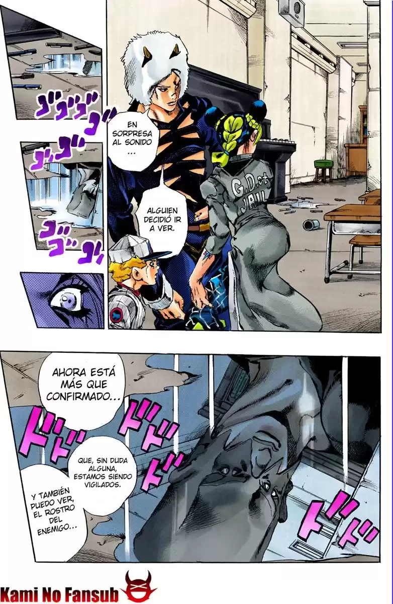 JoJo's Bizarre Adventure Parte 6: Stone Ocean Full Color Capitulo 40: Operación: Savage Garden parte 1 página 20