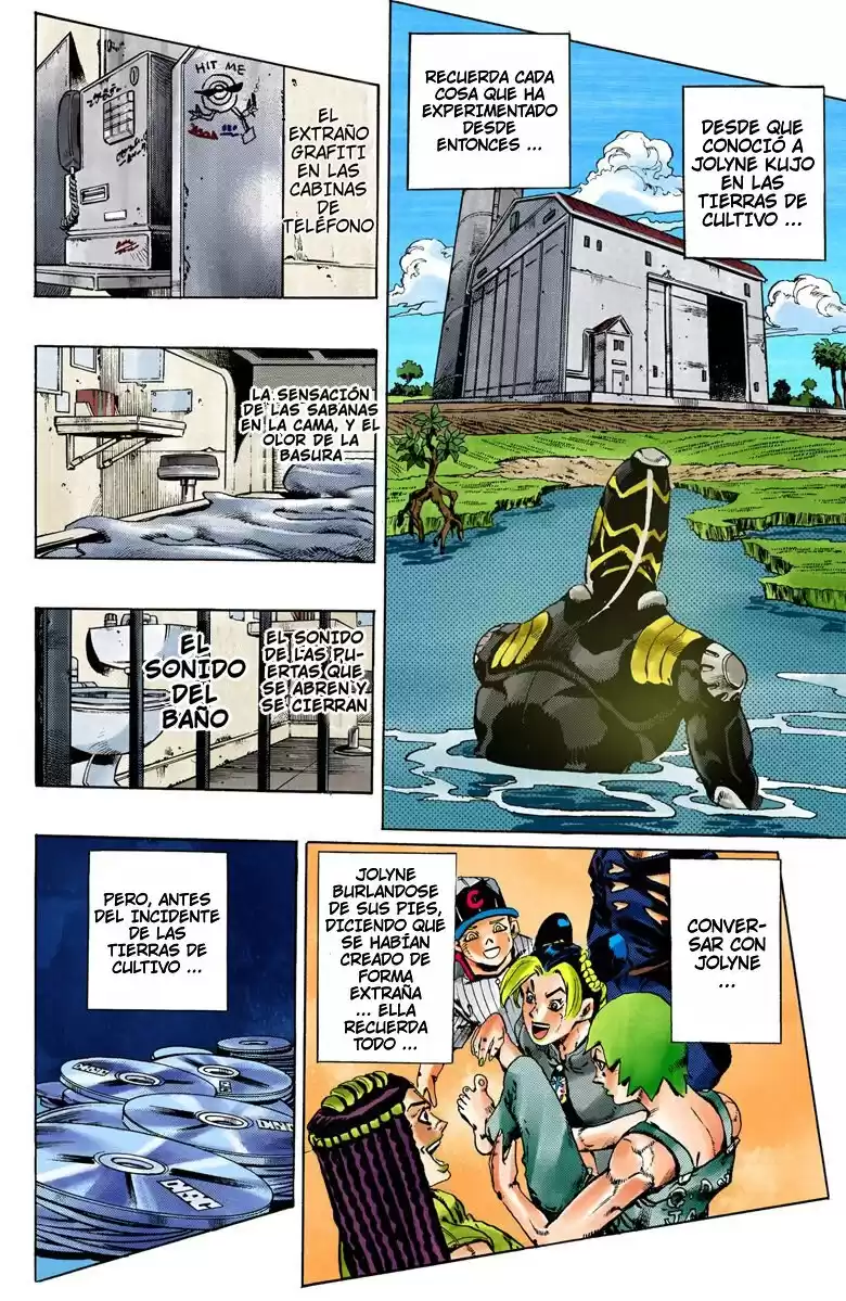 JoJo's Bizarre Adventure Parte 6: Stone Ocean Full Color Capitulo 85: AWAKEN - Despertar parte 1 página 2