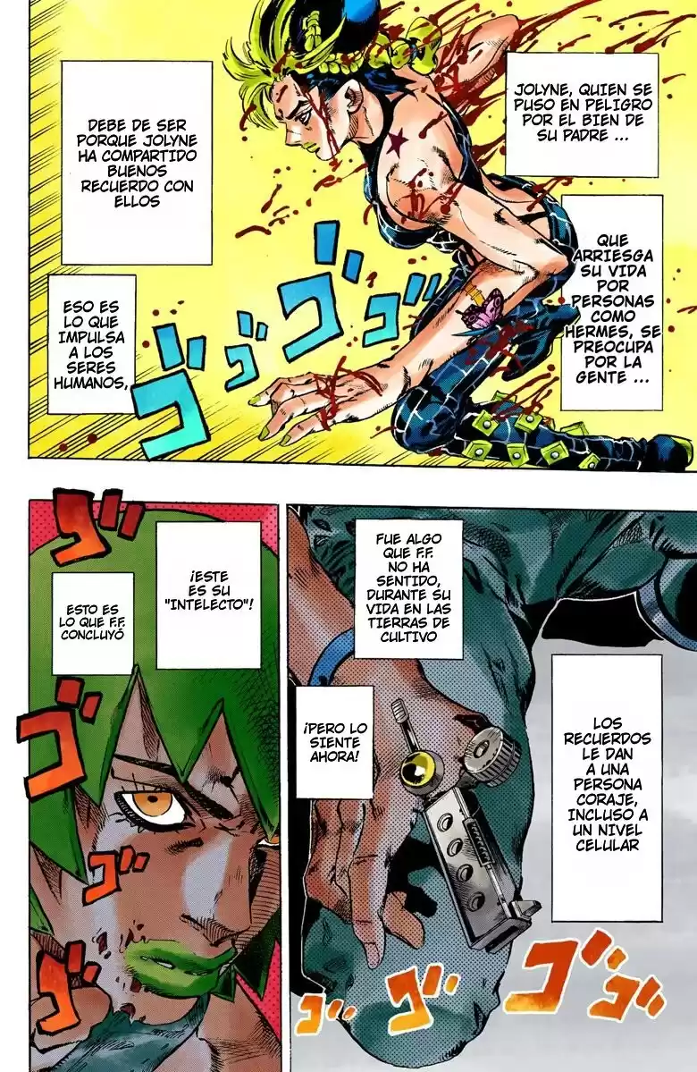 JoJo's Bizarre Adventure Parte 6: Stone Ocean Full Color Capitulo 85: AWAKEN - Despertar parte 1 página 4