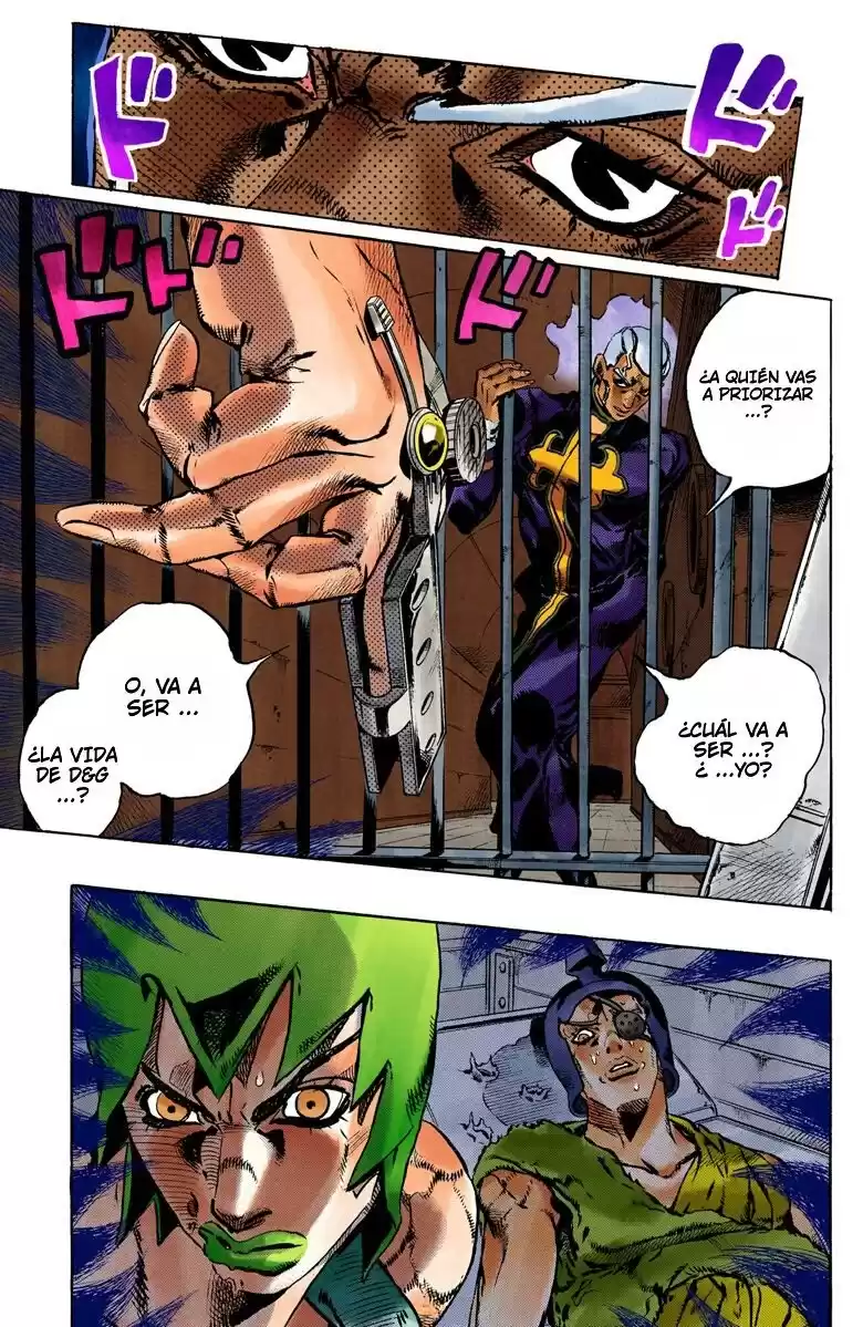 JoJo's Bizarre Adventure Parte 6: Stone Ocean Full Color Capitulo 85: AWAKEN - Despertar parte 1 página 5