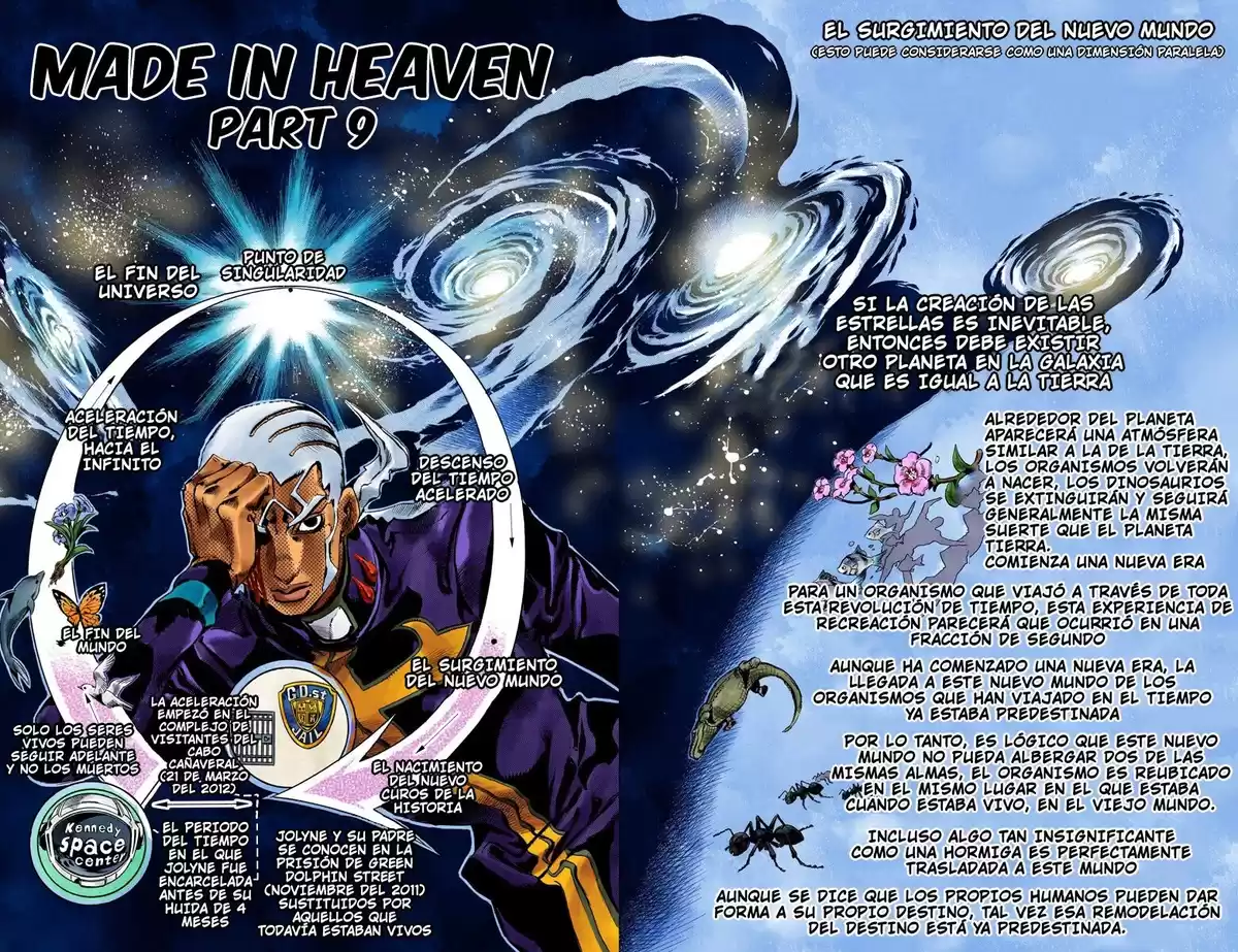 JoJo's Bizarre Adventure Parte 6: Stone Ocean Full Color Capitulo 157: Made in Heaven parte 9 página 1