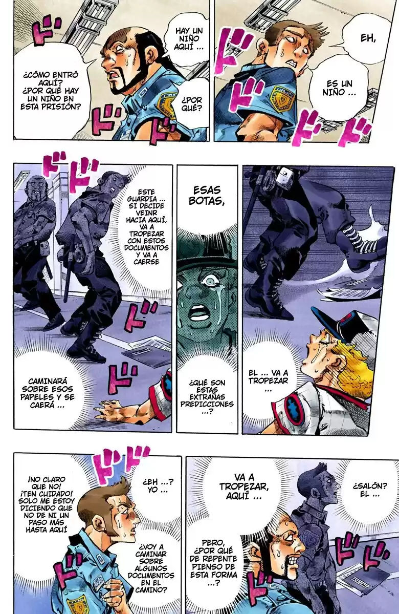 JoJo's Bizarre Adventure Parte 6: Stone Ocean Full Color Capitulo 157: Made in Heaven parte 9 página 4