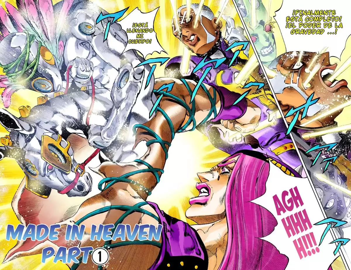 JoJo's Bizarre Adventure Parte 6: Stone Ocean Full Color Capitulo 149: Made in Heaven parte 1 página 2