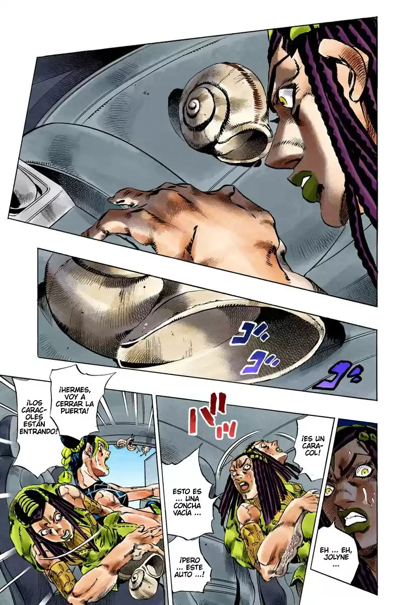 JoJo's Bizarre Adventure Parte 6: Stone Ocean Full Color Capitulo 131: Heavy Weather parte 7 página 11