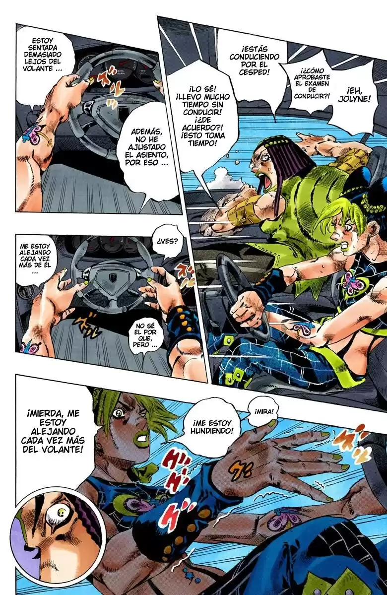 JoJo's Bizarre Adventure Parte 6: Stone Ocean Full Color Capitulo 131: Heavy Weather parte 7 página 14