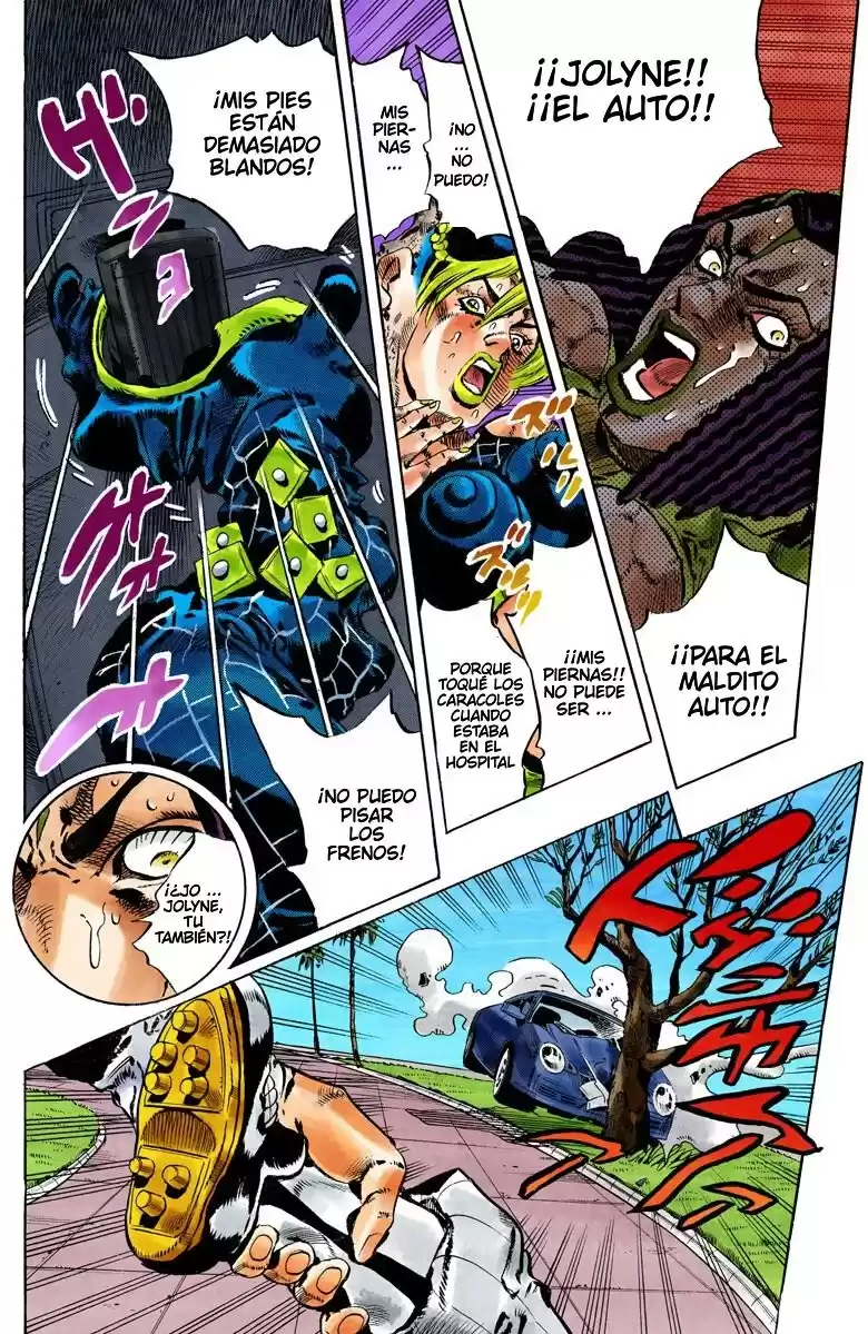 JoJo's Bizarre Adventure Parte 6: Stone Ocean Full Color Capitulo 131: Heavy Weather parte 7 página 16