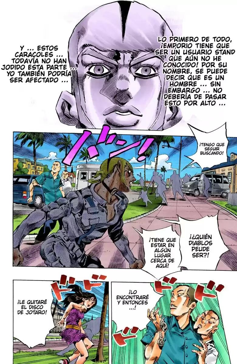 JoJo's Bizarre Adventure Parte 6: Stone Ocean Full Color Capitulo 131: Heavy Weather parte 7 página 2