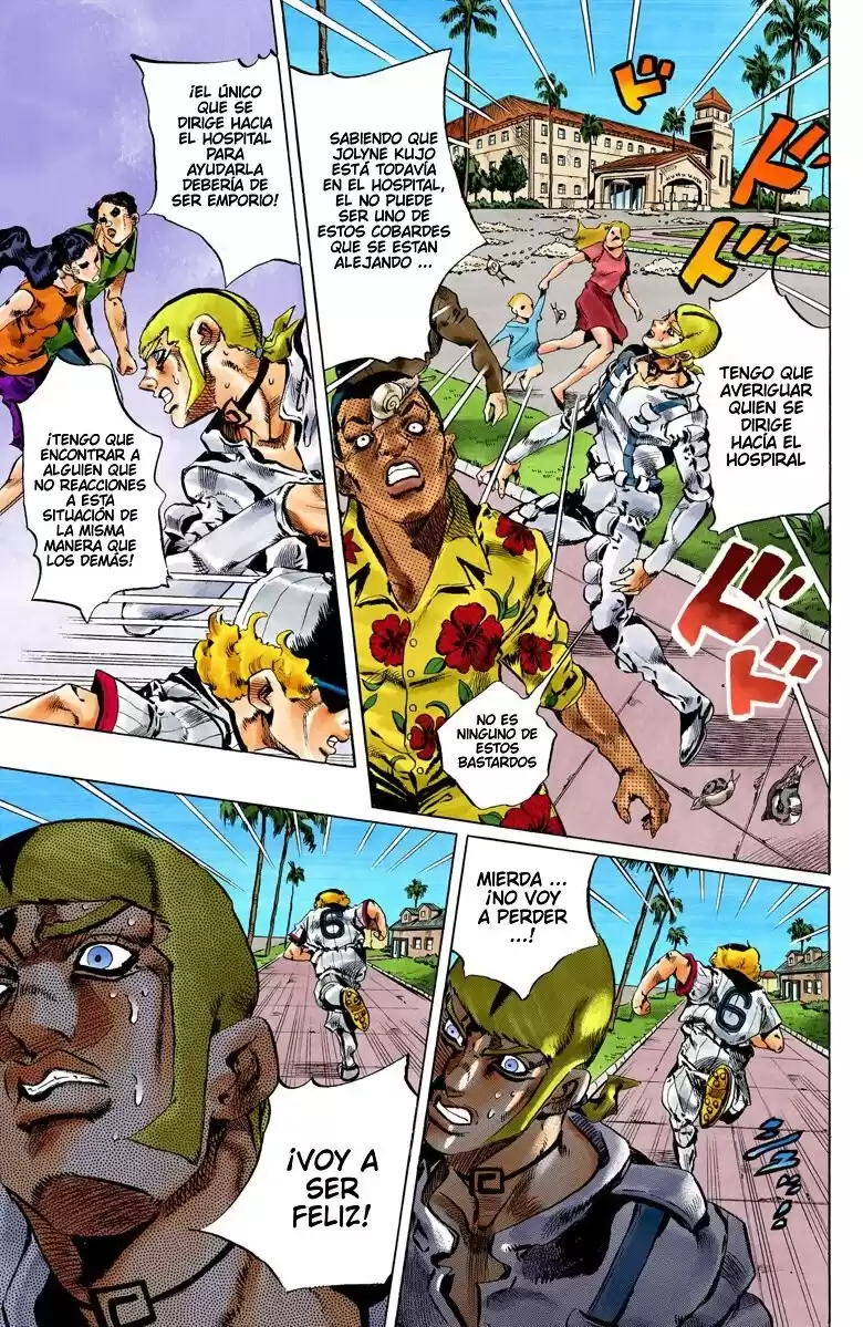 JoJo's Bizarre Adventure Parte 6: Stone Ocean Full Color Capitulo 131: Heavy Weather parte 7 página 3