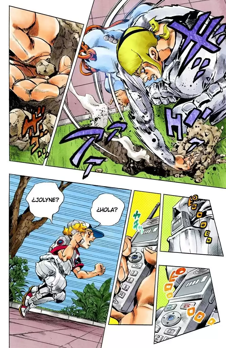 JoJo's Bizarre Adventure Parte 6: Stone Ocean Full Color Capitulo 131: Heavy Weather parte 7 página 6