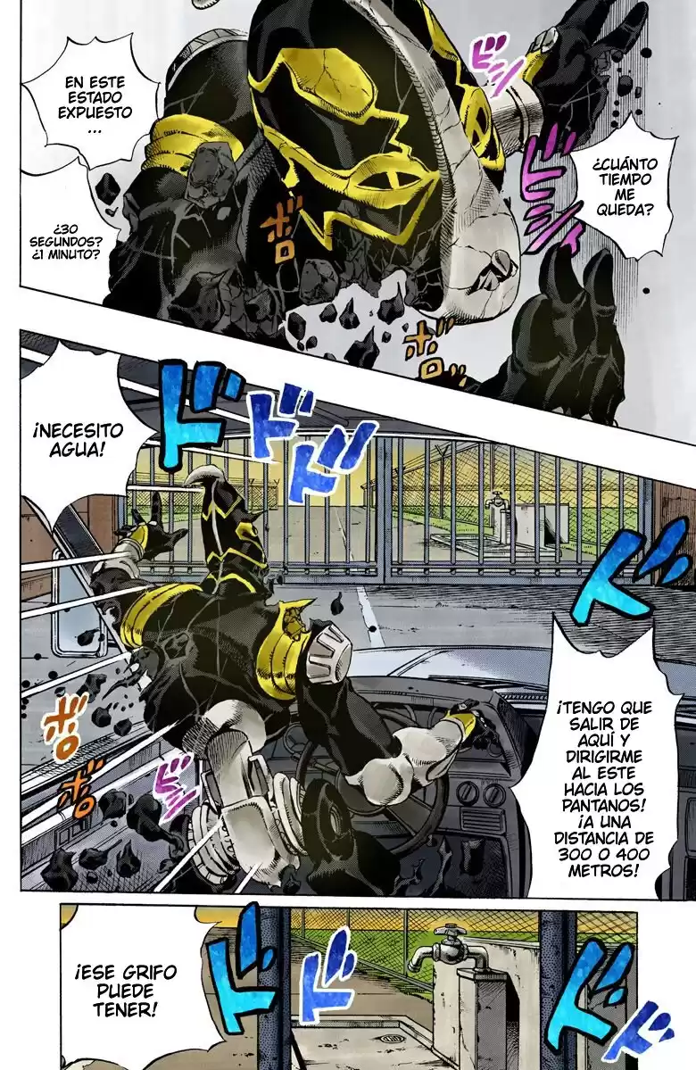 JoJo's Bizarre Adventure Parte 6: Stone Ocean Full Color Capitulo 90: Whitesnake - El Perseguidor parte 2 página 2