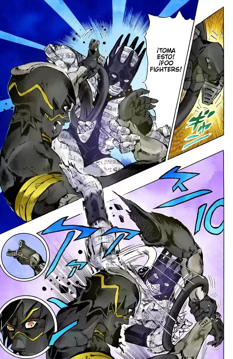 JoJo's Bizarre Adventure Parte 6: Stone Ocean Full Color Capitulo 90: Whitesnake - El Perseguidor parte 2 página 5