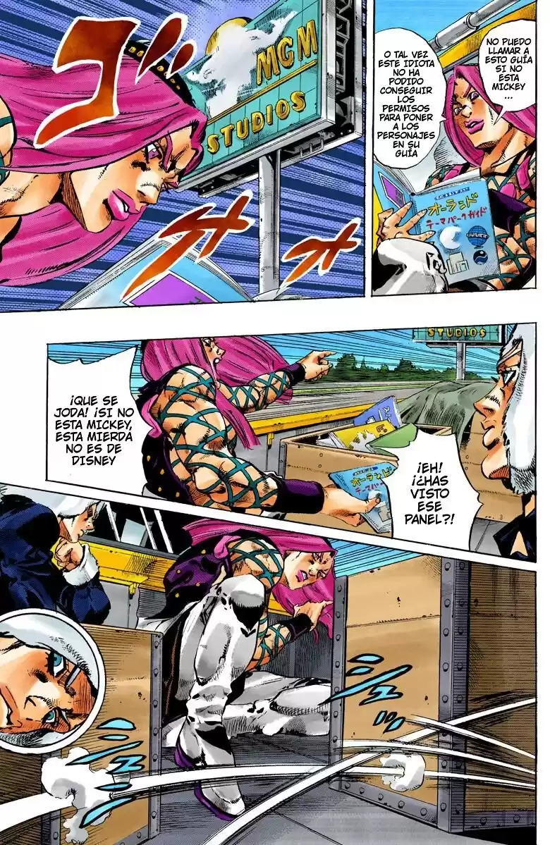 JoJo's Bizarre Adventure Parte 6: Stone Ocean Full Color Capitulo 104: Bohemian Rhapsody parte 1 página 14