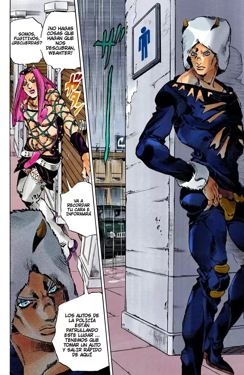 JoJo's Bizarre Adventure Parte 6: Stone Ocean Full Color Capitulo 104: Bohemian Rhapsody parte 1 página 4