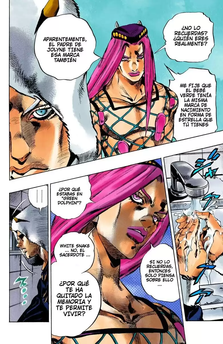 JoJo's Bizarre Adventure Parte 6: Stone Ocean Full Color Capitulo 104: Bohemian Rhapsody parte 1 página 6